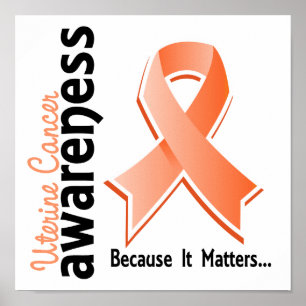 Uterine Cancer Awareness 5 Poster