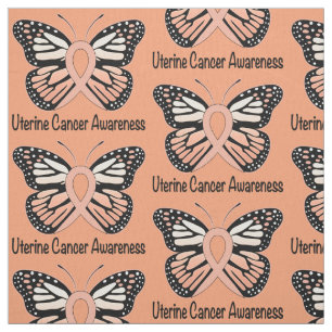 Uterine Cancer Awareness Fabric
