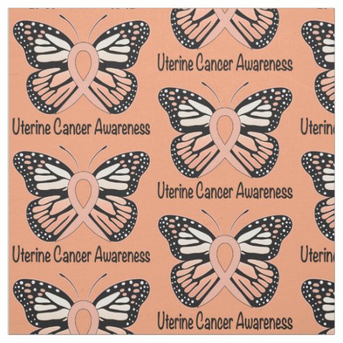 Uterine Cancer Awareness Fabric