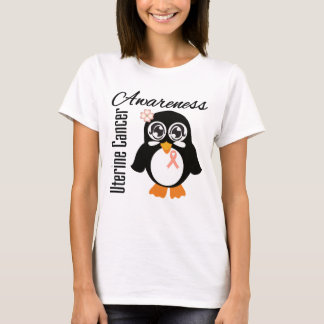 Uterine Cancer Awareness Penguin T-Shirt