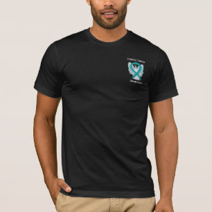 Uterine Cancer Awareness Ribbon Angel Shirt