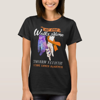 Uterine Cancer Awareness Ribbon Support Gifts T-Shirt