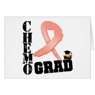 Uterine Cancer Chemo Grad Cards