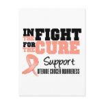 Uterine Cancer In The Fight For The Cure Postcard