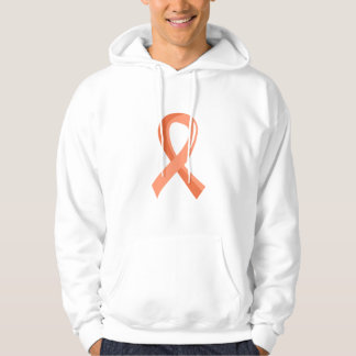 Uterine Cancer Peach Ribbon 3 Hoodie