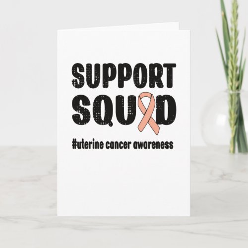 Uterine Cancer Support Squad Endometrial Cancer Card