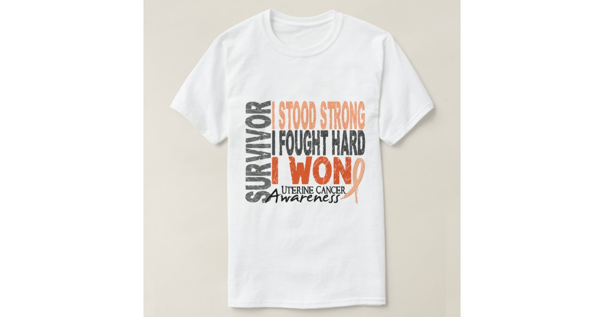 uterine cancer survivor t shirts