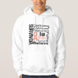 Uterine Cancer Survivor Collage Hoodie