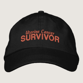 Uterine Cancer Survivor Embroidered Baseball Hat