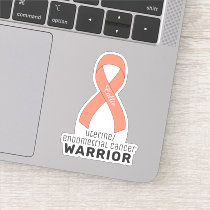 Uterine/Endometrial Cancer Vinyl Sticker