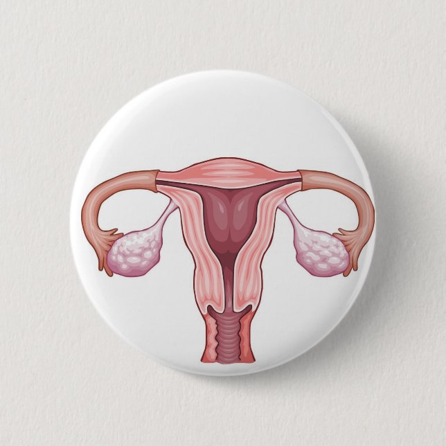 Uterus Button (Front)