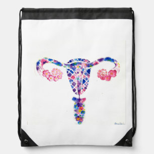 Uterus Drawstring Bag