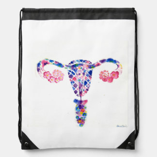 Uterus Drawstring Bag