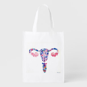 Uterus Grocery Bag
