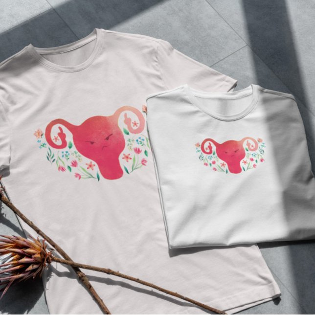 Uterus Middle Finger  T-Shirt (Creator Uploaded)