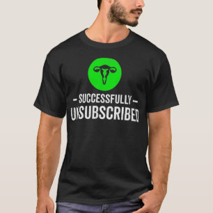Uterus Removal Hysterectomy Surgery Goodbye Uterus T-Shirt