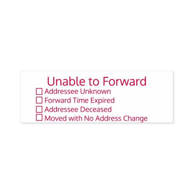 UTF Self Inking Rubber Stamp (Design)