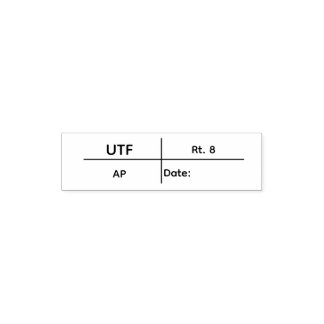 UTF stamp