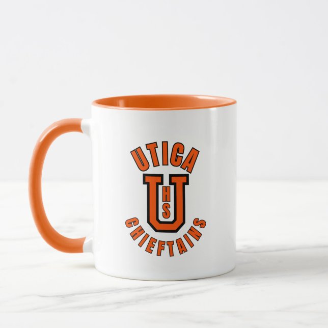 Utica High School Michigan Coffee Mug (Left)