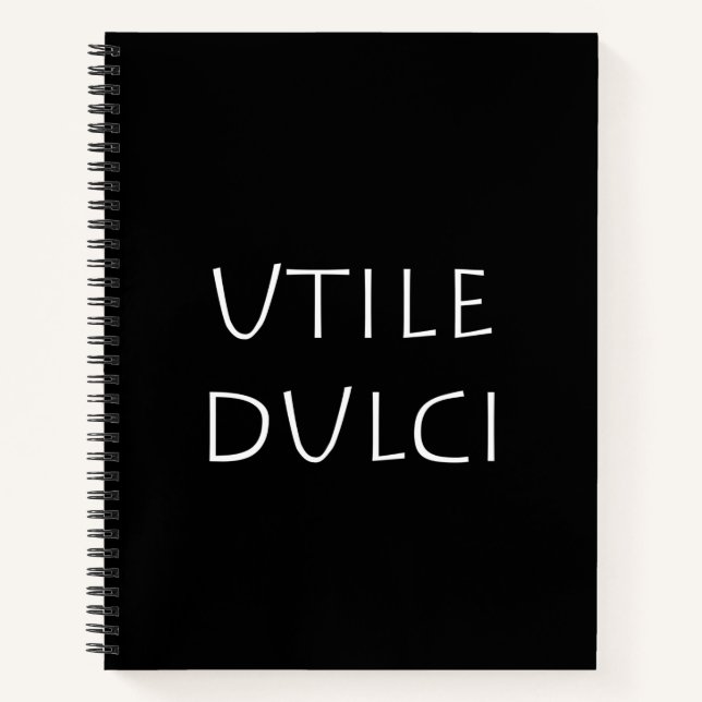 Utile dulci notebook (Front)