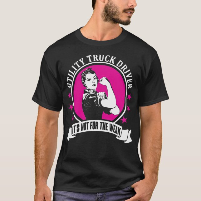 Utility Truck Driver spiritual fitness  T-Shirt (Front)
