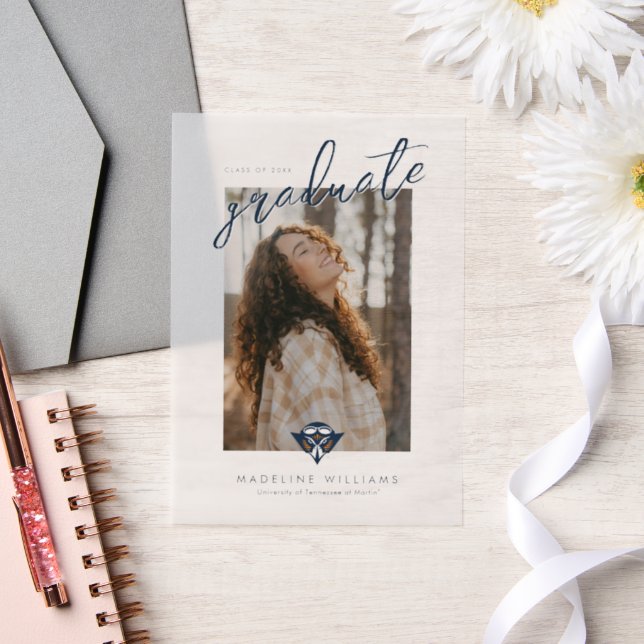 UTM Skyhawk Vellum Invitations (Wedding)
