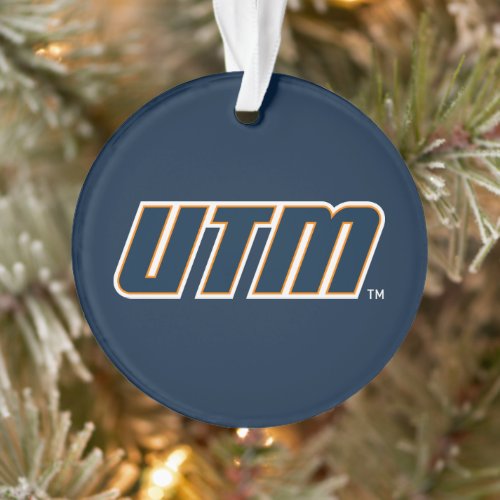 UTM Wordmark Ornament