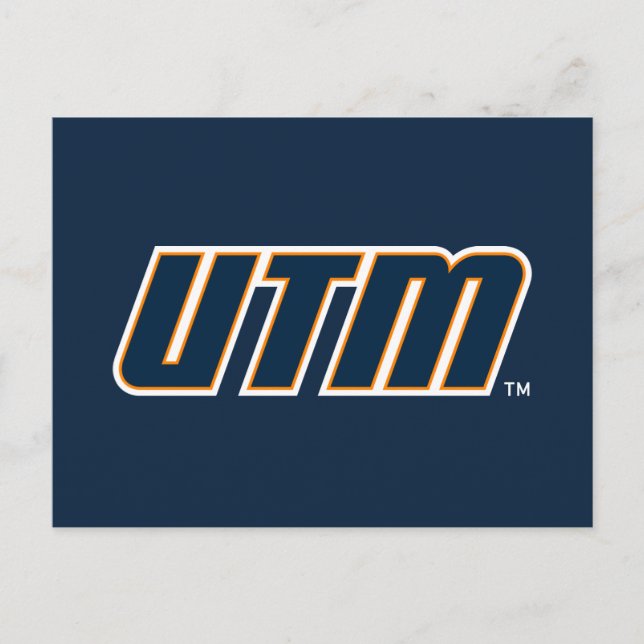 UTM Wordmark Postcard (Front)