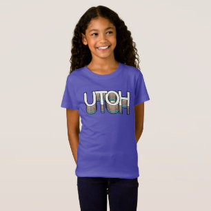UTOH Pastel Retro Aesthetic Modern Mood Typography T-Shirt