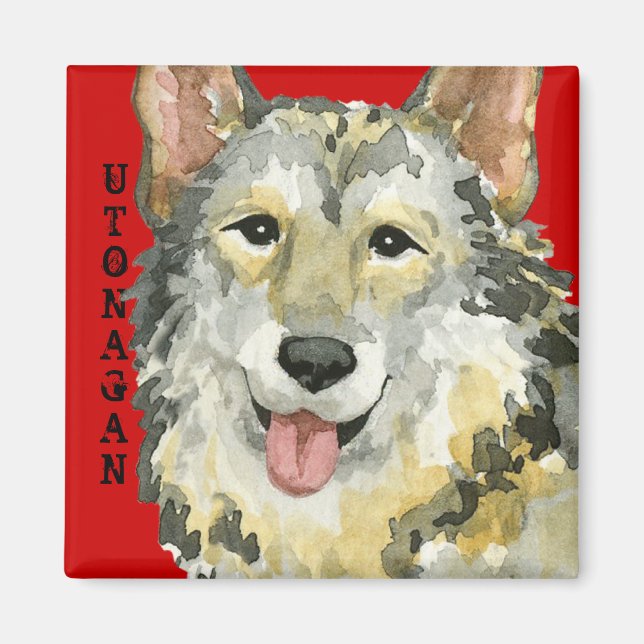 Utonagan Color Block Magnet (Front)