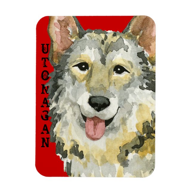 Utonagan Color Block Magnet (Vertical)