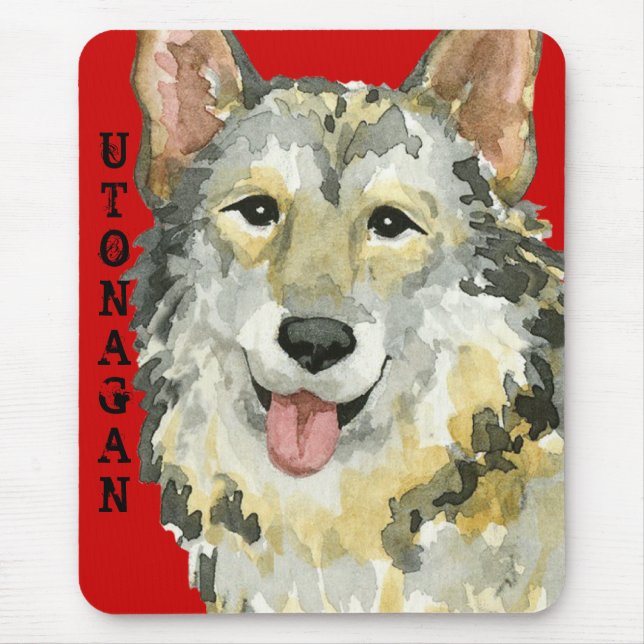 Utonagan Color Block Mouse Pad (Front)