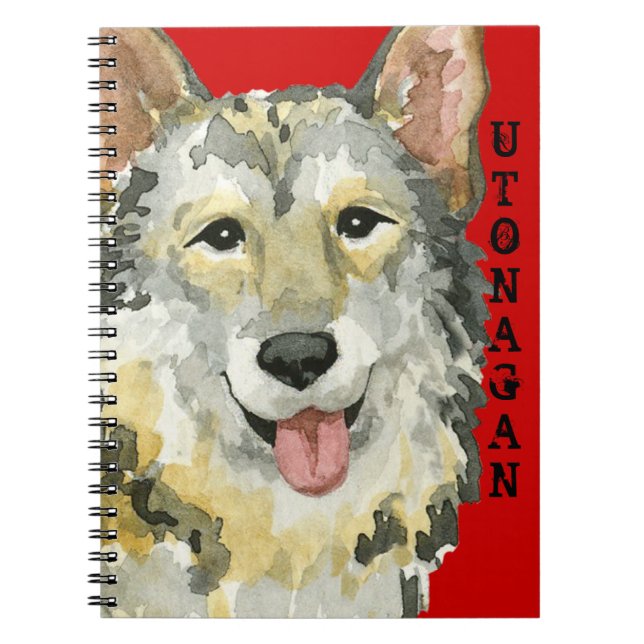 Utonagan Color Block Notebook (Front)