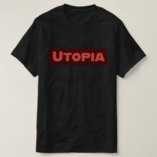 Utopia black T_Shirt