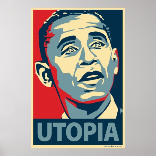 Utopia _ Obama parody poster