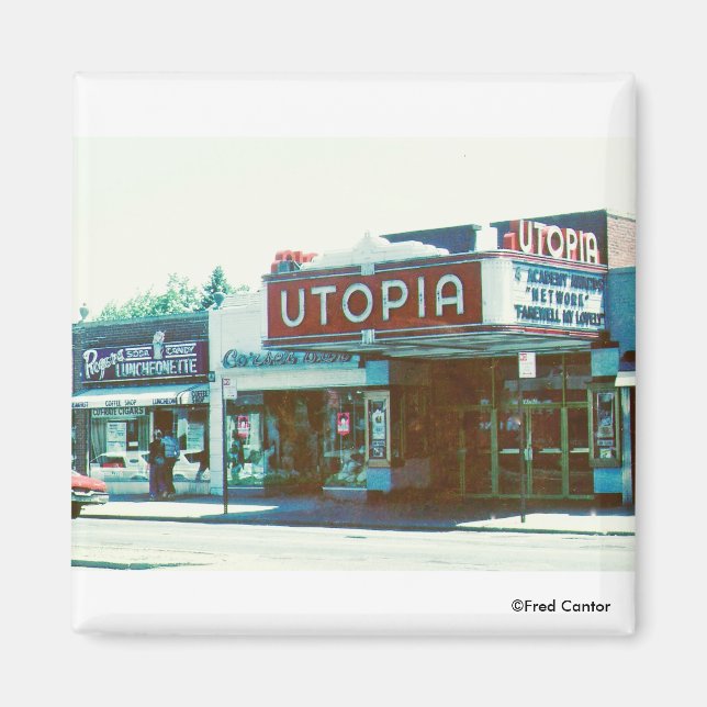 Utopia Theater & Rogers Magnet (Front)