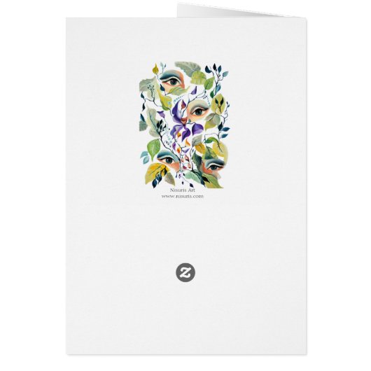 Utopian Avant-Garde Surreal Eyes Design (Back)