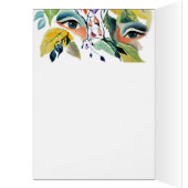 Utopian Avant-Garde Surreal Eyes Design Cards (Inside (Left))