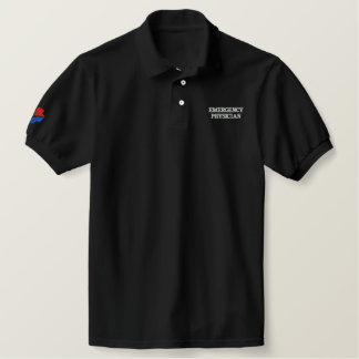UTOPIAN PHYSICIAN EMBROIDERED POLO SHIRT
