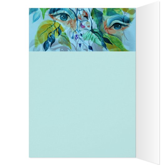 Utopian Psychedelic Surreal Eyes Design (Inside (Left))