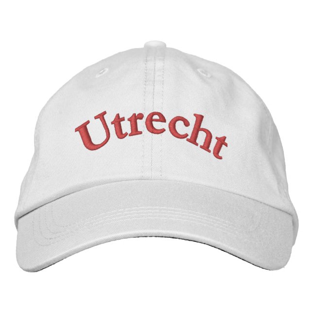 Utrecht City Pride Embroidered Baseball Cap (Front)