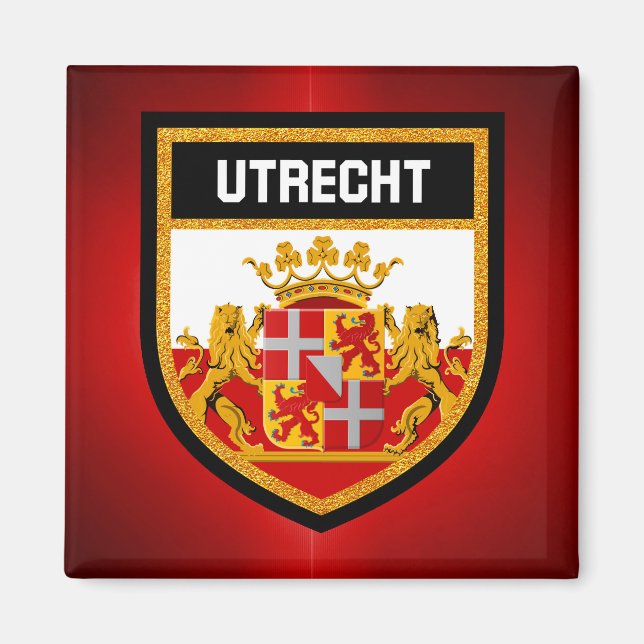 Utrecht Flag Magnet (Front)