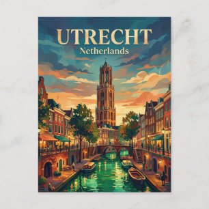 Utrecht Netherlands Postcard