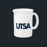 UTSA BEVERAGE PITCHER<br><div class="desc">Check out these new University of Texas at San Antonio designs! Show off your UTSA Roadrunners pride with these new University of Texas at San Antonio products. These make perfect gifts for the Roadrunners student, alumni, family, friend or fan in your life. All of these Zazzle products are customizable with...</div>
