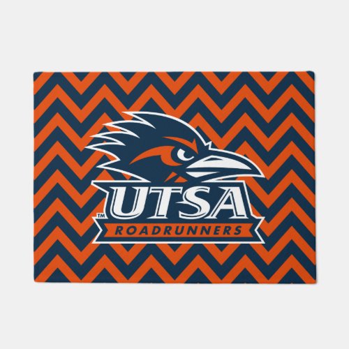 UTSA Chevron Pattern Doormat