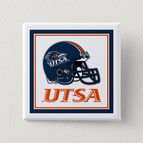 UTSA Football Helmet Button
