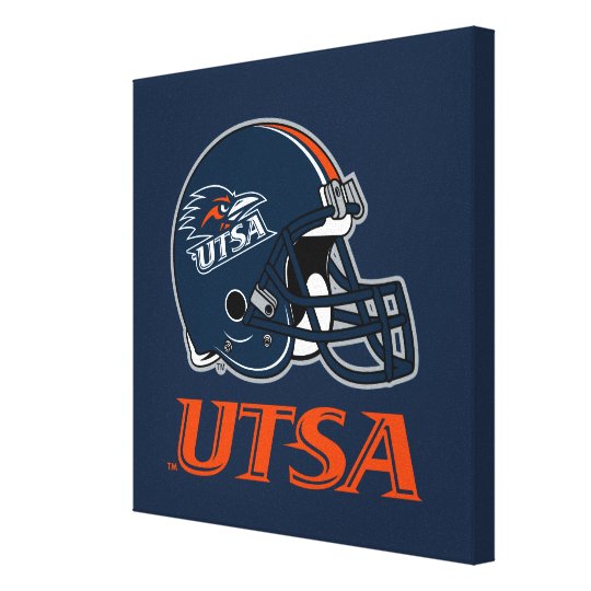 UTSA Football Helmet Canvas Print