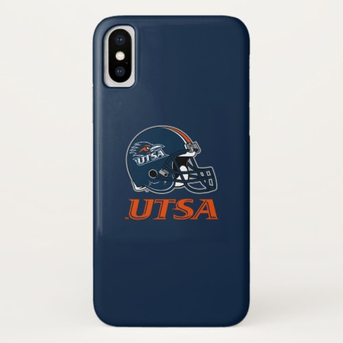 UTSA Football Helmet iPhone X Case