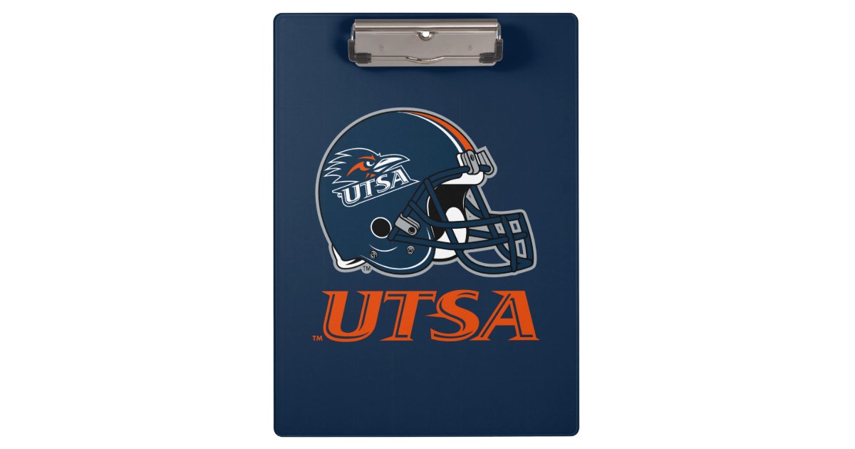 UTSA Football Helmet Clipboard Zazzle