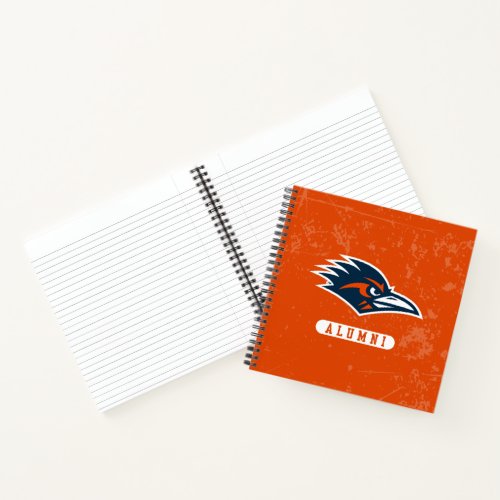 UTSA Logo Alumni Distressed Notebook